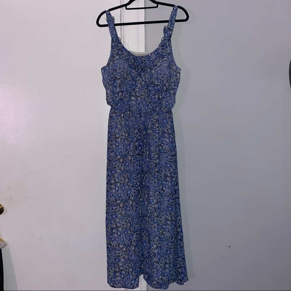 Denim 24/7 Ruffle Maxi Dress